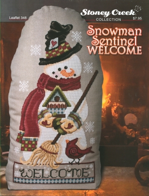 십자수도안책 Stoney/ Snowman Sentinel Welcome-348