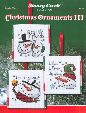 십자수도안책 Stoney/ Christmas Ornaments III-350
