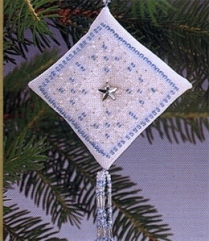 외국 십자수패키지 MillHill(Beads & Treasure)/ Blue Crystal Star-MHTD3