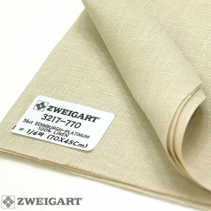 쯔바이 자수원단 36카운트-EDINBURGH-Platinum/3217-770