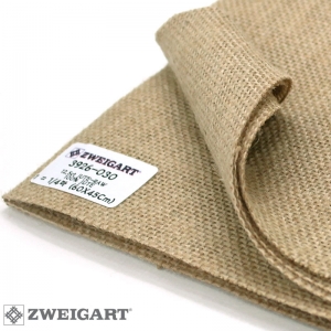 쯔바이 자수원단 12.5카운트-Jute(황마) Raw/3926-030