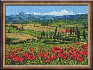 외국 십자수패키지 RIOLIS Premium/Tuscany-100/001