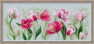 외국 십자수패키지 RIOLIS Premium/Spring Tulips-100/052