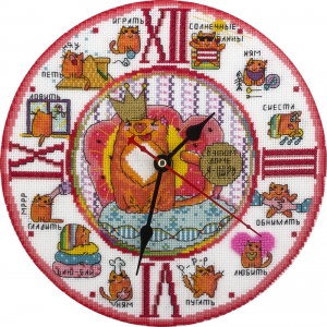 외국 십자수패키지 Panna/ Clock(시계)-CH-1582