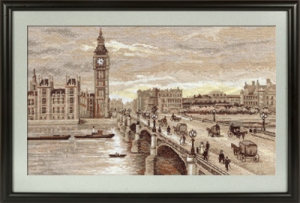 외국 십자수패키지 Panna/ (Golden Series) London. Westminster Bridge-GM-1254
