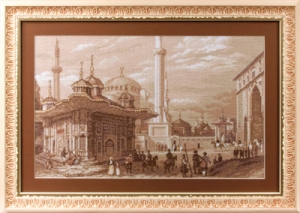외국 십자수패키지 Panna/ (Golden Series) Istanbul. Fountain of Sultan Ahmet-GM-1292