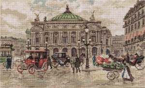 외국 십자수패키지 Panna/ (Golden Series) Paris. Grand Opera-GM-1481