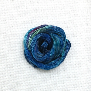 HOTA자수실 Pearl Cotton #5 Hand-dyed 복합사/G.BP05.0110(Chagall) 25m, 타래