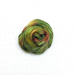 HOTA자수실 Pearl Cotton #8 Hand-dyed 복합사/G.BP08.0104(Monet) 50m Spool(스풀)