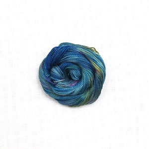 HOTA자수실 Pearl Cotton #8 Hand-dyed 복합사/G.BP08.0102(Kandinsky) 50m Spool(스풀)