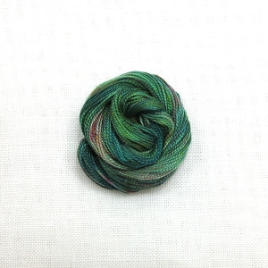 HOTA자수실 Pearl Cotton #12 Hand-dyed 복합사/G.BP12.0105(Gauguin) 25m Spool(스풀)