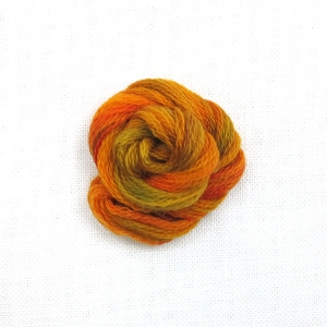 HOTA자수실 Crewel Wool Hand-dyed 복합울사/G.WBL/G.WKR.0107(VanGogh) 25m Spool(스풀)