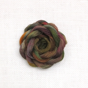 HOTA자수실 Soie Surfine 130/2&trade; Hand-dyed 복합실크사/G.S050.0128(Marc) 50m 타래