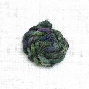 HOTA자수실 Soie Surfine 130/2&trade; Hand-dyed 복합실크사/G.S050.0121(Cezanne) 50m 타래