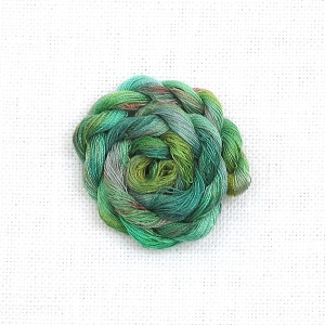 HOTA자수실 Soie Surfine 130/2&trade; Hand-dyed 복합실크사/G.S050.0115(GrandmaMoses) 50m 타래