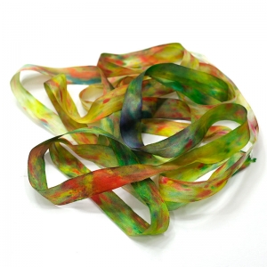 HOTA 실크리본자수실 Silk Ribbon 13mm Hand-dyed 복합/G.SR13.0130(IngeMeta)