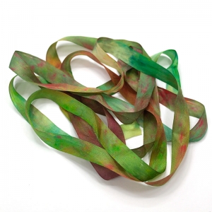 HOTA 실크리본자수실 Silk Ribbon 13mm Hand-dyed 복합/G.SR13.0120(Boucher)