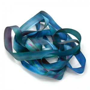 HOTA 실크리본자수실 Silk Ribbon 13mm Hand-dyed 복합/G.SR13.0110(Chagall)