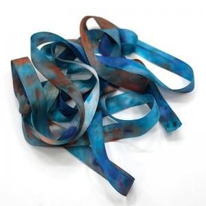 HOTA 실크리본자수실 Silk Ribbon 13mm Hand-dyed 복합/G.SR13.0109(Picasso)