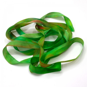 HOTA 실크리본자수실 Silk Ribbon 13mm Hand-dyed 복합/G.SR13.0108(Rousseau)