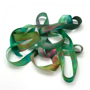 HOTA 실크리본자수실 Silk Ribbon 13mm Hand-dyed 복합/G.SR13.0105(Gauguin)