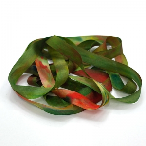 HOTA 실크리본자수실 Silk Ribbon 13mm Hand-dyed 복합/G.SR13.0104(Monet)