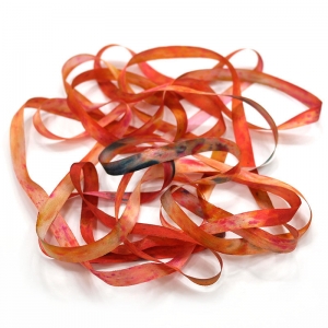 HOTA 실크리본자수실 Silk Ribbon 7mm Hand-dyed 복합/G.SR07.0112(Georgia)