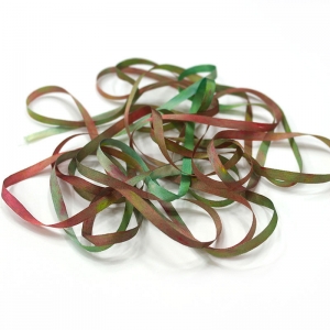 HOTA 실크리본자수실 Silk Ribbon 4mm Hand-dyed 복합/G.SR04.0120(Boucher)