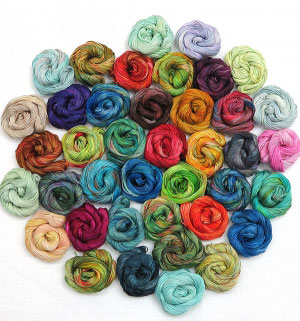 (40색 풀세트)HOTA자수실 Pearl Cotton #12 Hand-dyed 복합사/G.BP12