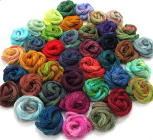 (40색 풀세트)HOTA자수실 Crewel Wool Hand-dyed 복합울사/G.WBL