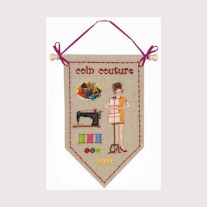 외국 십자수패키지 Bonheur/배너 COIN COUTURE-5067