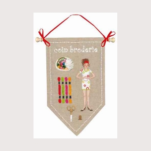 외국 십자수패키지 Bonheur/배너 COIN BRODERIE-5068