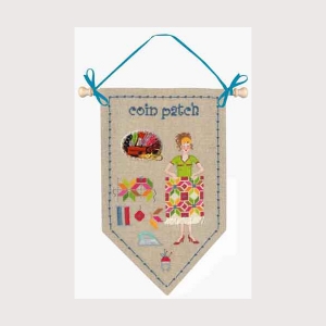 외국 십자수패키지 Bonheur/배너 COIN BRODERIE-5069