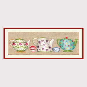 외국 십자수패키지 Bonheur/TEAPOTS COLLECTION-2482