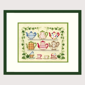 외국 십자수패키지 Bonheur/TEA COLLECTION-1050