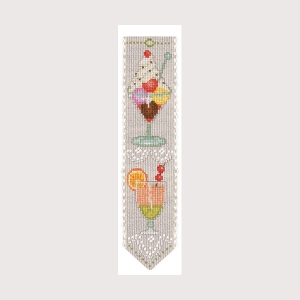 외국 십자수패키지 Bonheur/BOOKMARK COCKTAIL-4577