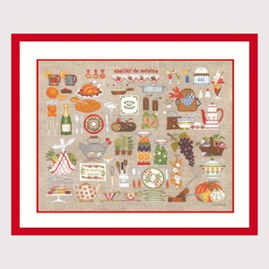외국 십자수패키지 Bonheur/COOKING WORKSHOP-2684