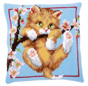 외국 십자수패키지 Vervaco/ Very Easy 털실 Hanging-0148242(칼라프린트 원단)