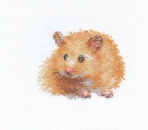 외국 십자수패키지 Alisa/ Little Hamster-0-174