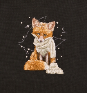 외국 십자수패키지 Thea Gouverneur/ Hey There Foxy Lady(16ct-Black)-TG744.05A