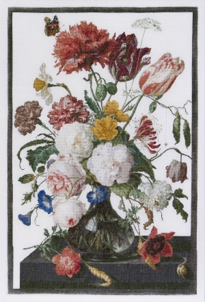 외국 십자수패키지 Thea Gouverneur/ Still Life with Flowers(18ct)-TG785A