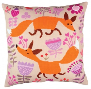 외국 십자수패키지 RTO 쿠션 Love Story-CU003