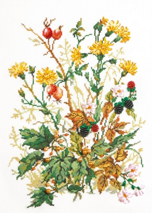 외국 십자수패키지 Magic Needle/In My Garden(리본자수포함)-81-04