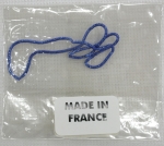 Kreinik Real Metal Threads/ #7 Frieze Brilliant (Check Purl) - Blue 8"/ RM-FR-7006-BRQ