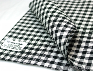 쯔바이 자수원단 32카운트-MURANO LUGANA 체크원단-Black/7663-7289(170Cm폭)