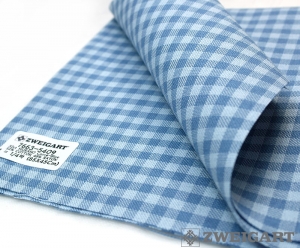 쯔바이 자수원단 32카운트-MURANO LUGANA 체크원단-Blue/7663-5409(170Cm폭)