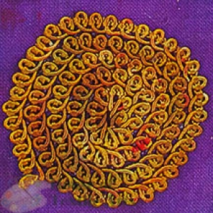 HOTA Single Loop 장식용 끈 Hand-dyed 복합/T.VSL.0129(Friedrich)