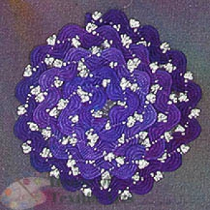 HOTA RicRac 장식용 끈 Hand-dyed 복합/T.VRR6.0126(Kirchner)