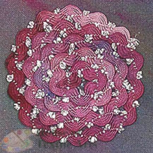 HOTA RicRac 장식용 끈 Hand-dyed 복합/T.VRR6.0114(Lawrence)