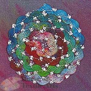 HOTA RicRac 장식용 끈 Hand-dyed 복합/T.VRR6.0110(Chagall)